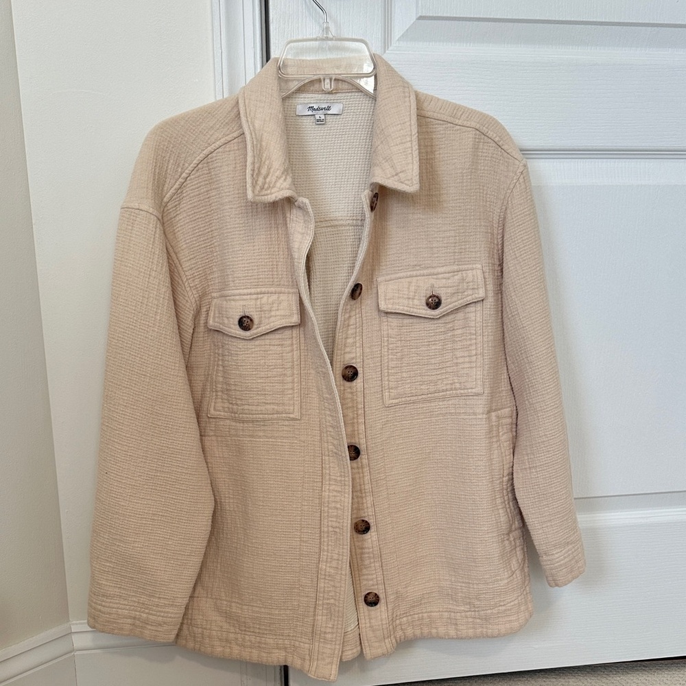 Madewell cream jacket